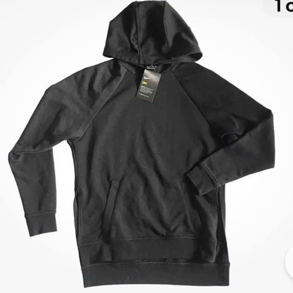 Nike Hoodie Womens XS S
Dry Dri Fit Black Training Droptail
